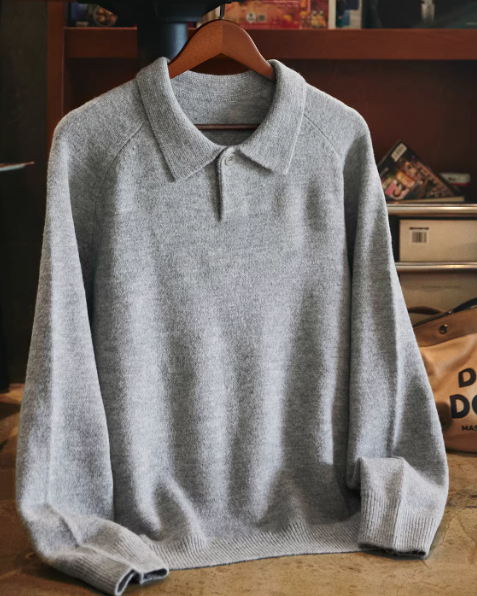 フルーガービル ラグランコンフォートニットポロ 2395