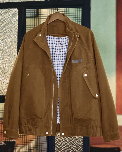 サプルパ スタンドカラーワークブルゾン 2398