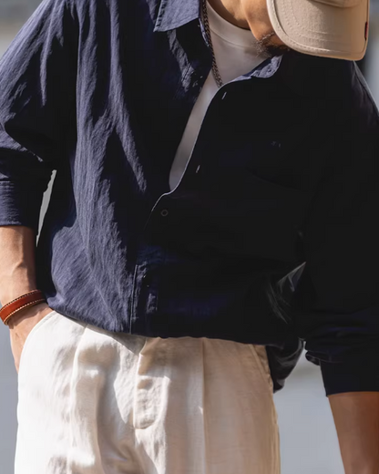 リバートン ルーズフィットシングルポケットワークシャツ 2480