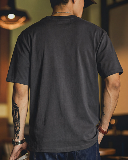 ヤキマ ベーシックヘンリーネックTシャツ 2659