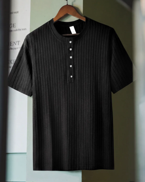 ワイマー ヘンリーネックショートスリーブTシャツ 2738