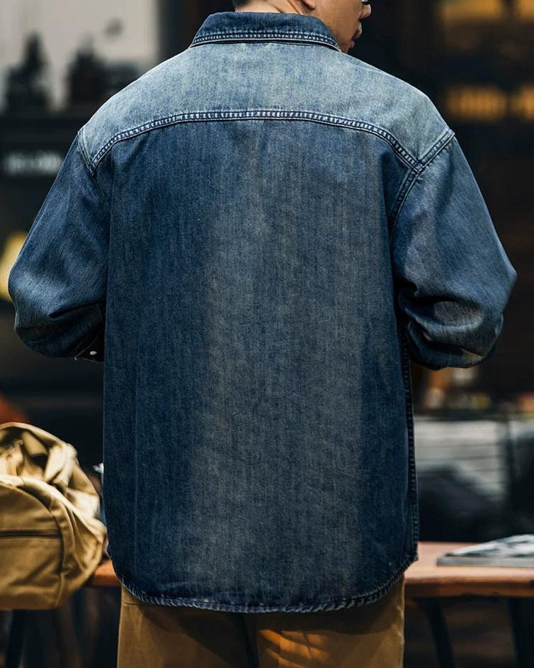 ウィンターヘイブン フロントヨークダブルポケットワークシャツ 2425