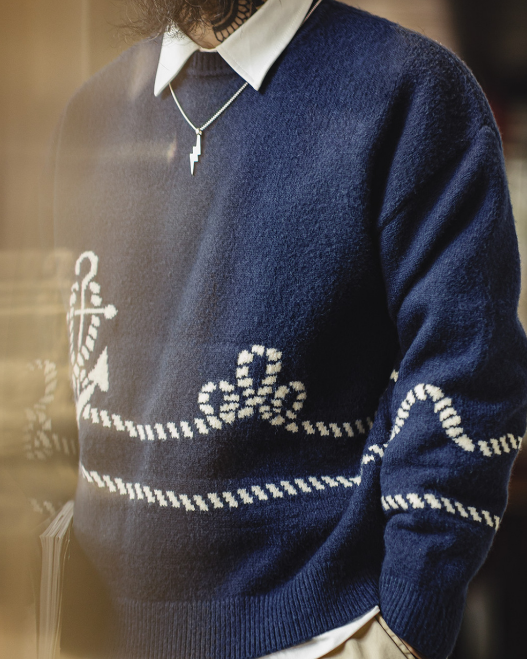 ジャクソンビル アンカーロープニットプルオーバー 2216