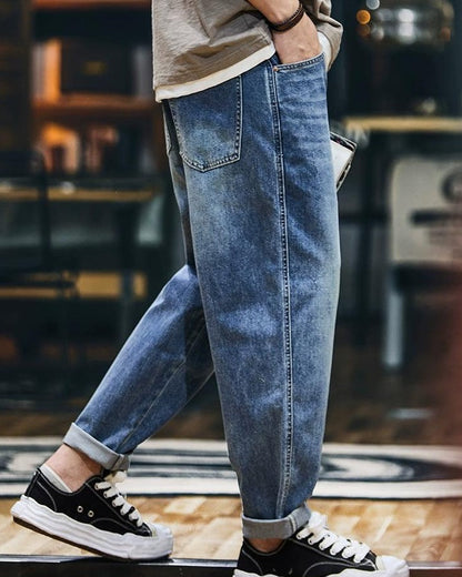 ゲーリー ルーズテーパードデニムパンツ 2343