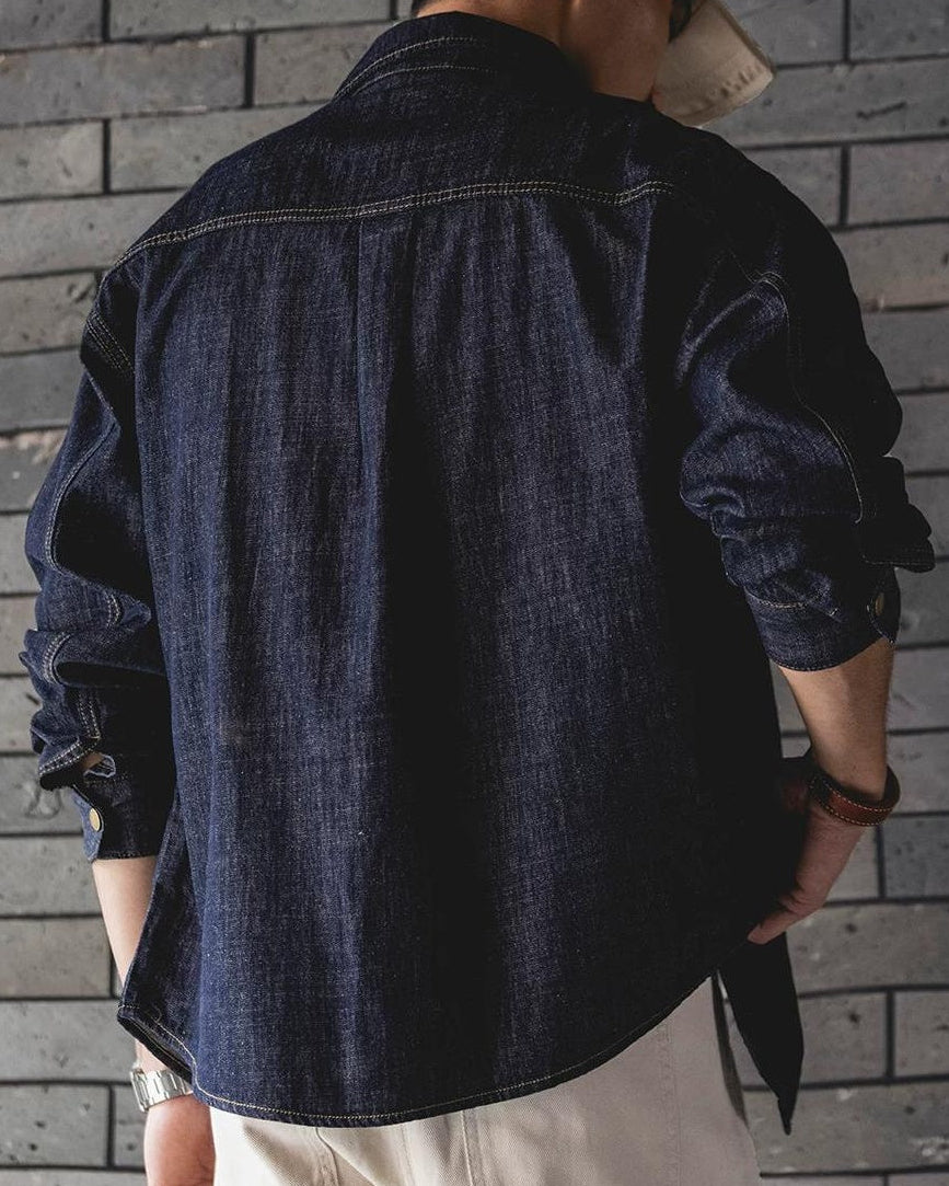 シェリダン コントラストステッチスナップワークシャツ 2478