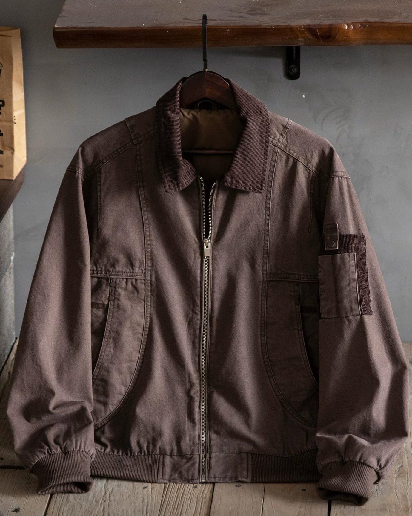 ステーツビル カラーリブユーティリティボマー 2495