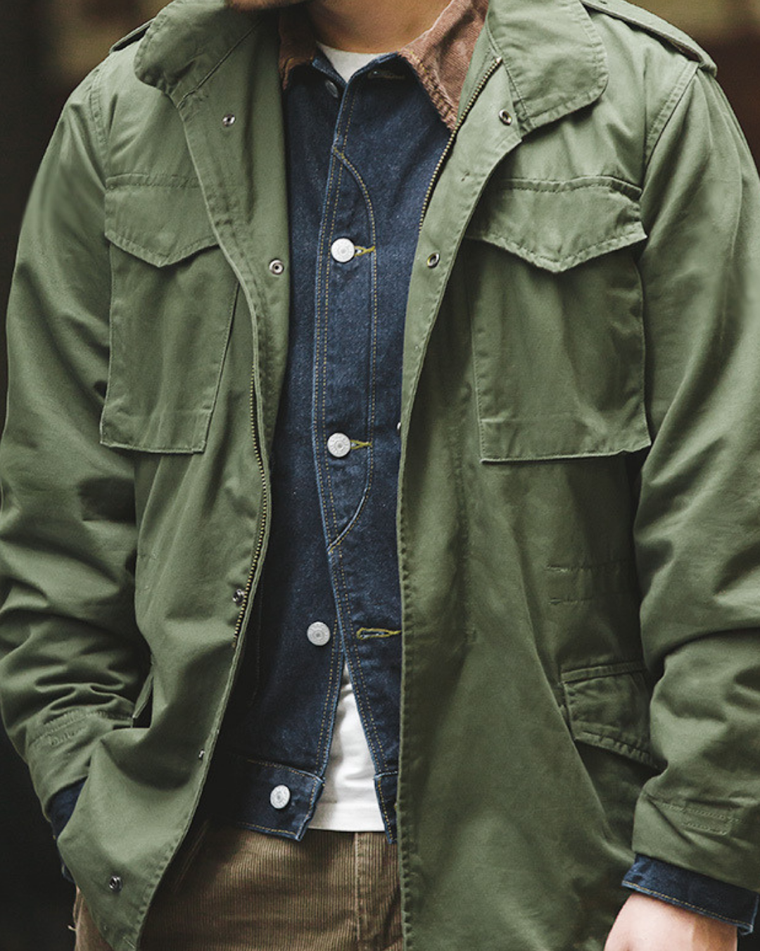 アナーバー マルチポケットミリタリージャケット 2220