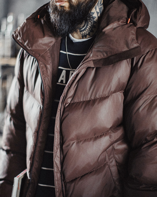 マリエッタ ボリュームネックモダンダウンジャケット 2283