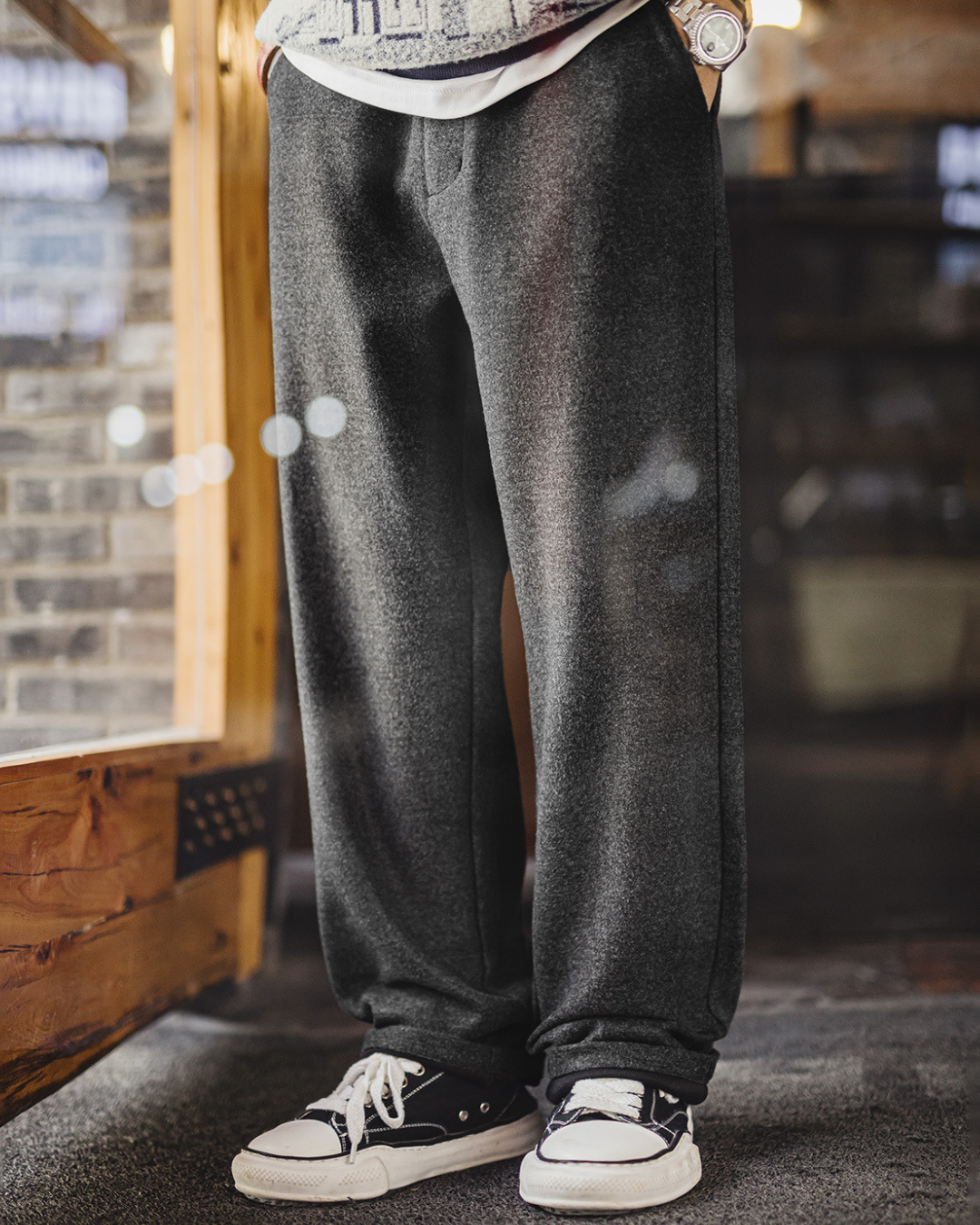 デイトン ツイードライクストレートパンツ 2230