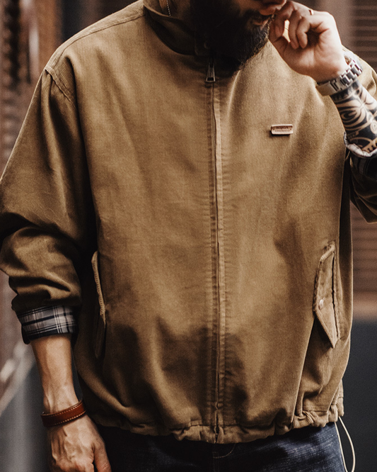 アラベラ コーデュロイスタンドカラージャケット 2189