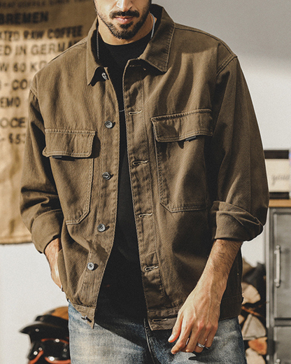 ジンジャー ダブルポケットタフネスツイルジャケット 2183