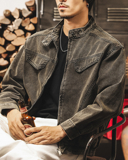 フェニックス ウォッシュドスタンドカラーブルゾン 2208