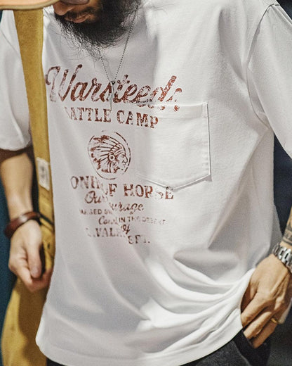 ラドロー レトロプリントポケットTシャツ 2697