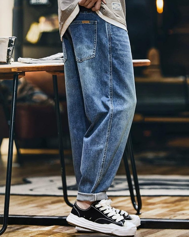 ゲーリー ルーズテーパードデニムパンツ 2343