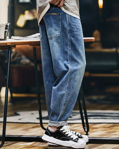 ゲーリー ルーズテーパードデニムパンツ 2343