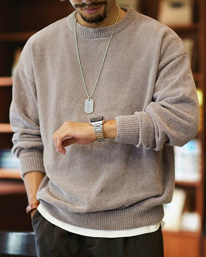 モデスト ダスティカラールーズニットセーター 2311