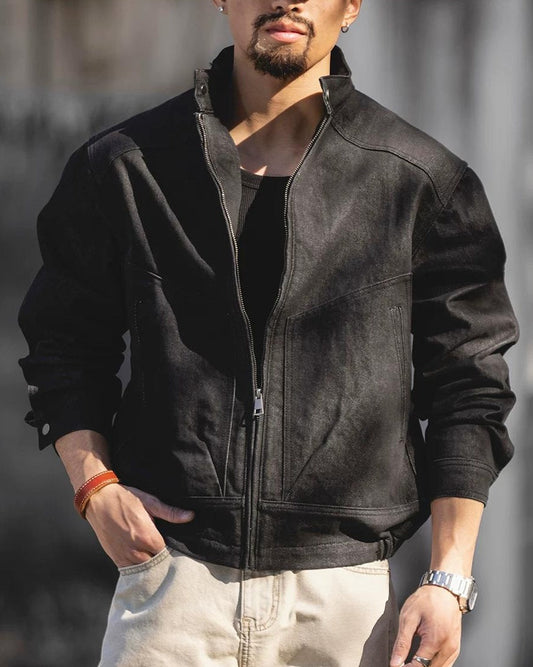 エイケン スタンドシングルフルジップブルゾン 2494