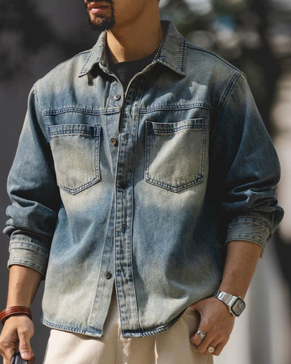 ジレット ダブルポケットボックスワークシャツ 2479