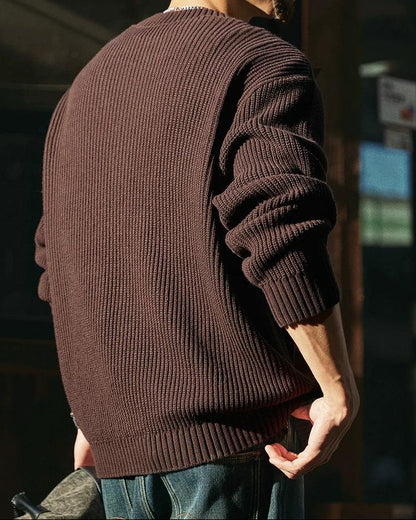 リフエ 切替デザインニットプルオーバー 2378