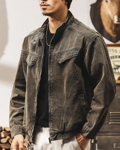 フェニックス ウォッシュドスタンドカラーブルゾン 2208