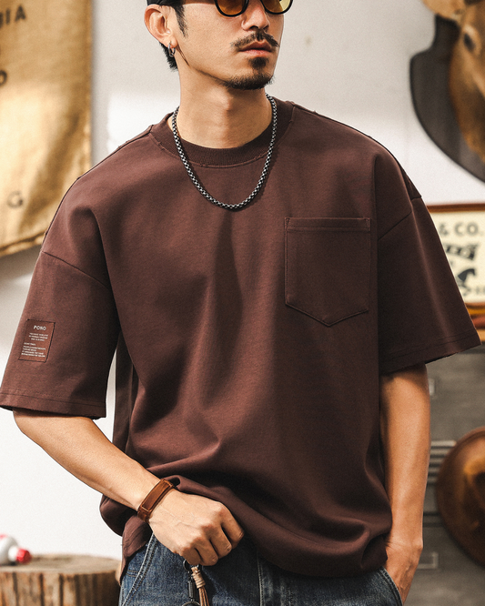 パラグールド ヘビーウェイトウォッシュドTシャツ 1653
