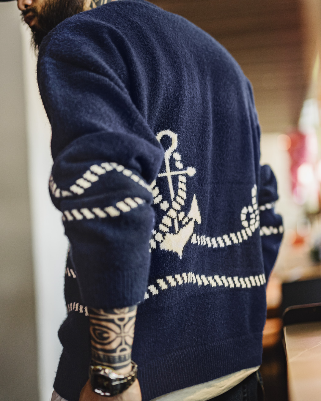 ジャクソンビル アンカーロープニットプルオーバー 2216