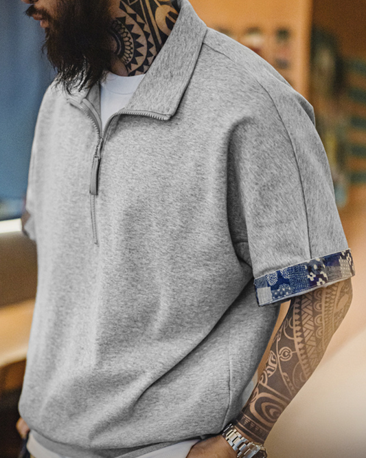 ショトー ハーフジップTシャツ 1399