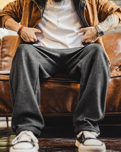 デイトン ツイードライクストレートパンツ 2230