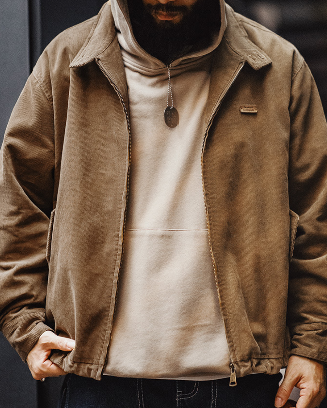 アラベラ コーデュロイスタンドカラージャケット 2189