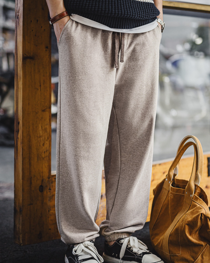 ケンブリッジ 杢グレールーズフィットジョガースウェットパンツ 2235