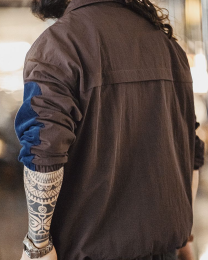 アマリロ コーデュロイ切替ハーフジップスタンドジャケット 2276