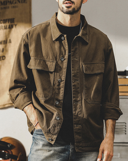 ジンジャー ダブルポケットタフネスツイルジャケット 2183