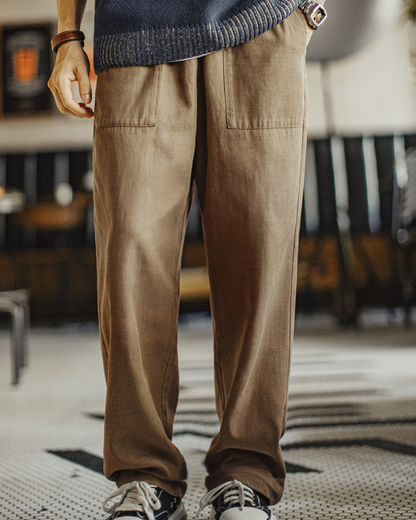 オーハイ カットオフウエストイージーワイドパンツ 2247