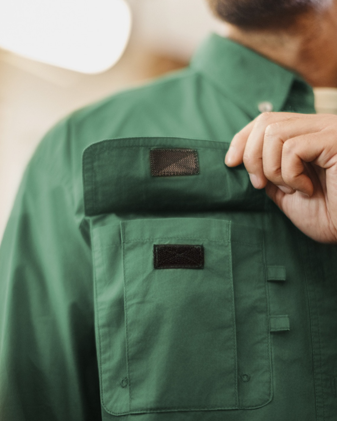 オグデン カーゴポケットボタンダウンワークシャツ 2268