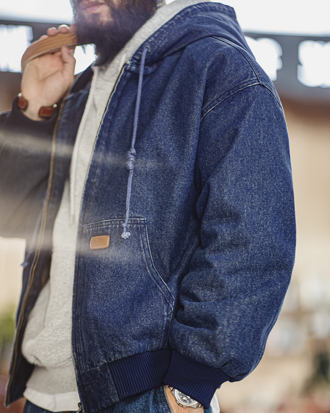 パサデナ デニムフードジャケット 2243