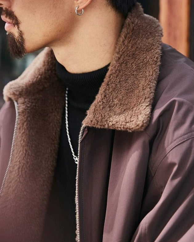 オーガンクイット 裏ボアフライトジャケット 2298