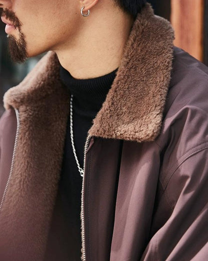 オーガンクイット 裏ボアフライトジャケット 2298