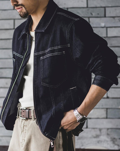 ラトランド スプレッドカラーフロントジップワークジャケット 2488