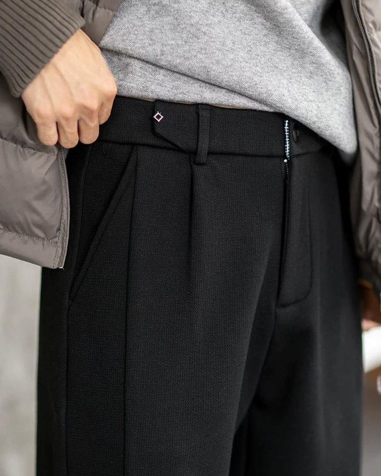 ローウェル ウォームニットカジュアルパンツ 2376