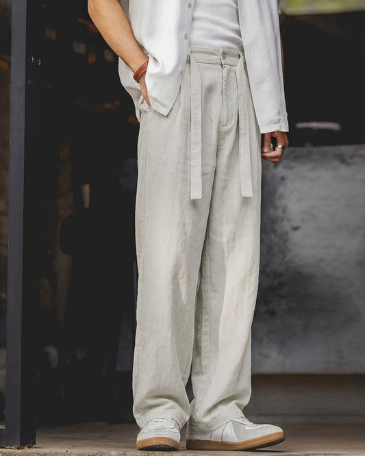 ブラドック ベルテッドワイドストレートパンツ 2578