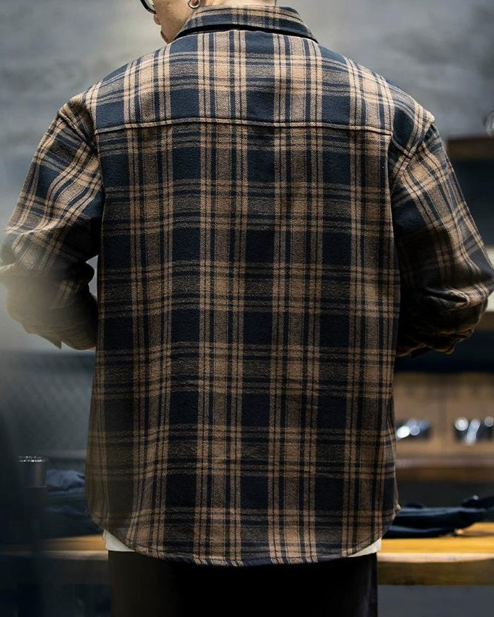 フレデリック レトロチェックフランネルシャツ 2362