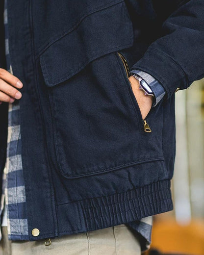 サマービル 裏ボアスタンドカラージャケット 2377