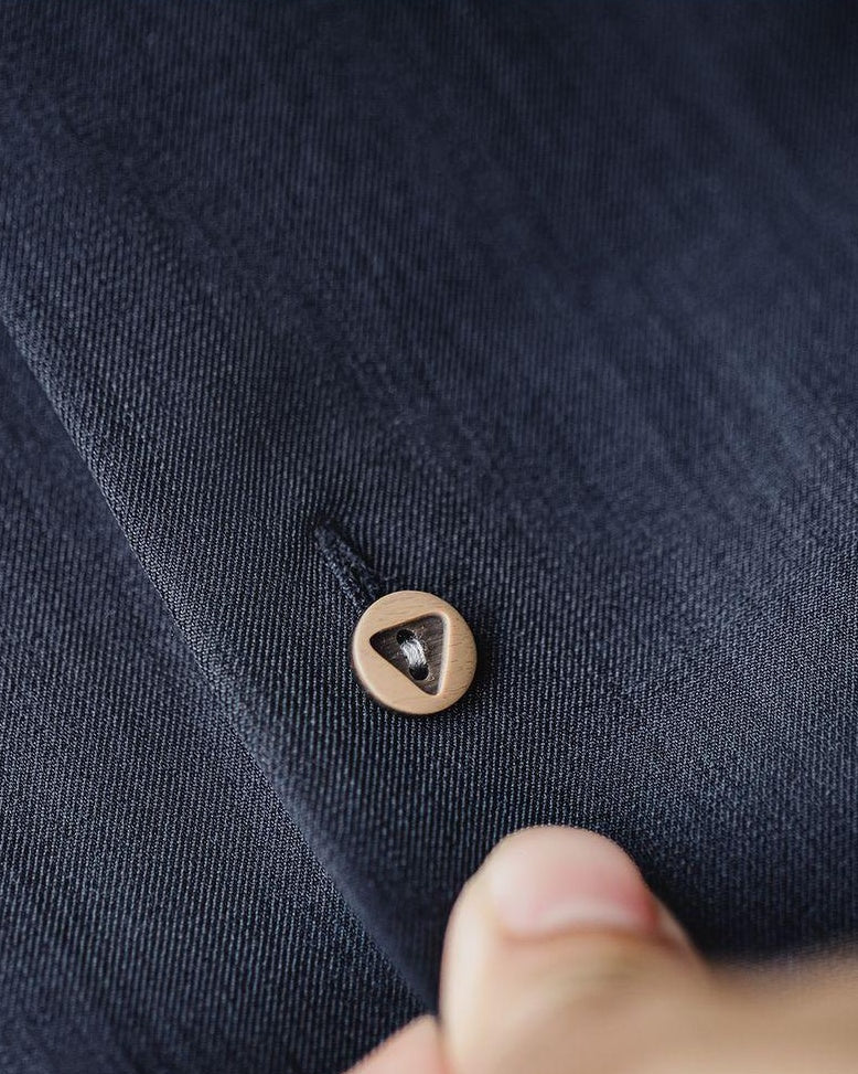 ロングビュー ライトレトロオープンカラーシャツ 2638