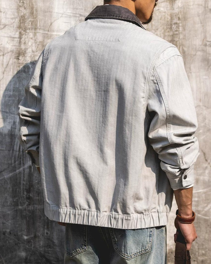 サーモポリス ヘビーウェイト切り替え襟ワークジャケット 2538