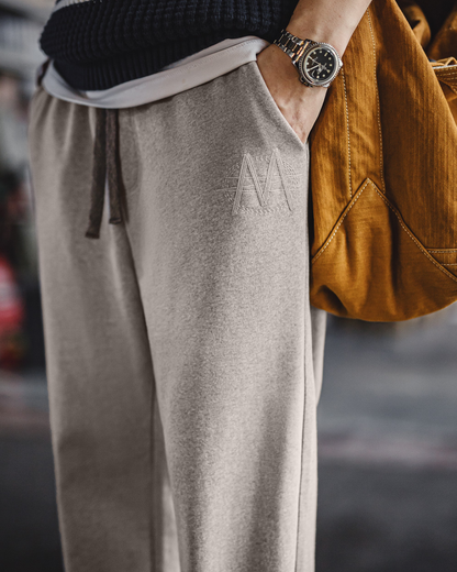 ケンブリッジ 杢グレールーズフィットジョガースウェットパンツ 2235