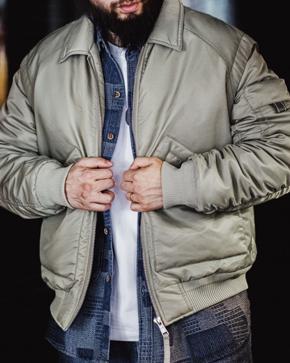 レギュラーカラーフライトジャケット 2228