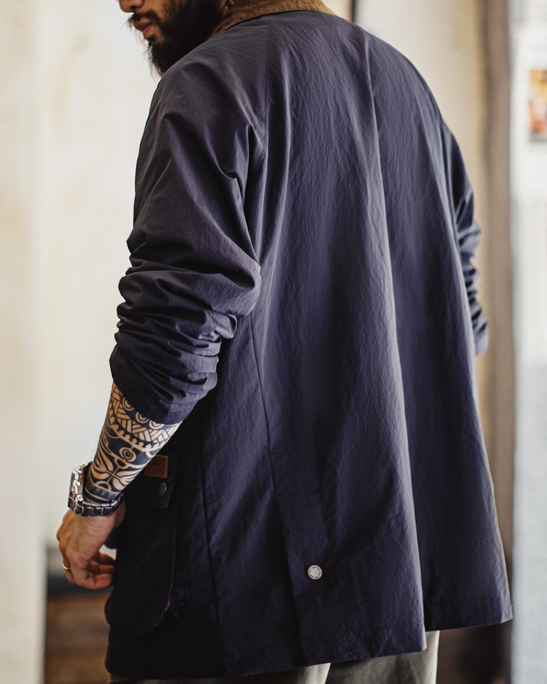 グランツパス ヴィンテージライク襟切り替えフィールドジャケット 2250