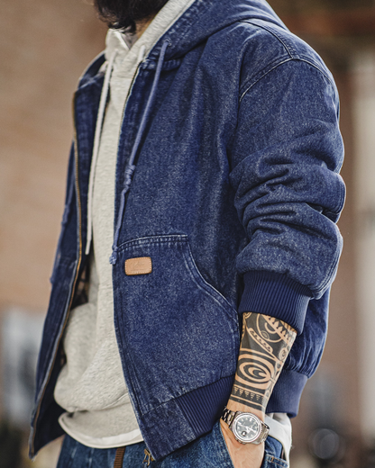 パサデナ デニムフードジャケット 2243