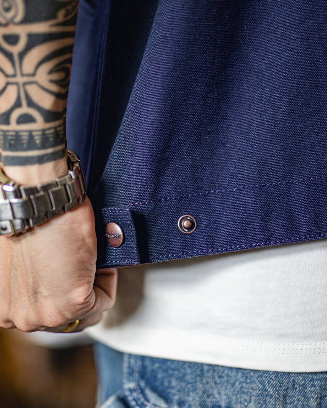 トノパー コーデュロイカラーデニムジャケット 2254