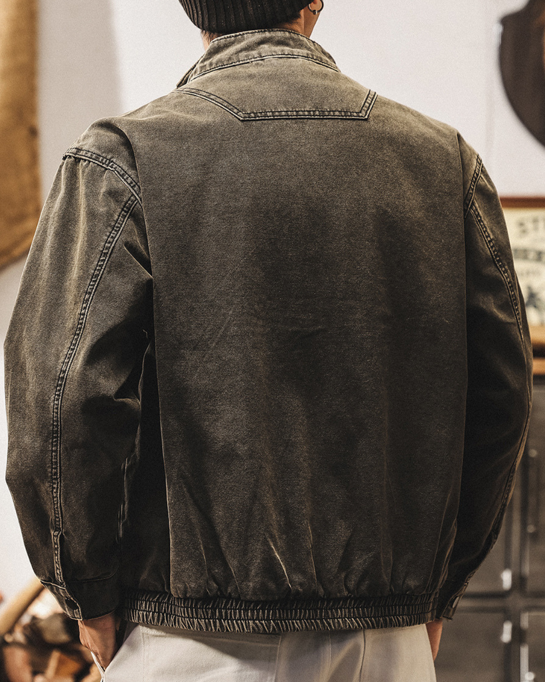 フェニックス ウォッシュドスタンドカラーブルゾン 2208